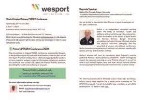 2024 PE Conference Flyer Content Website Wesport Page 1