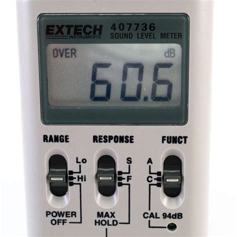 Extech Sound Level Meter Test Less