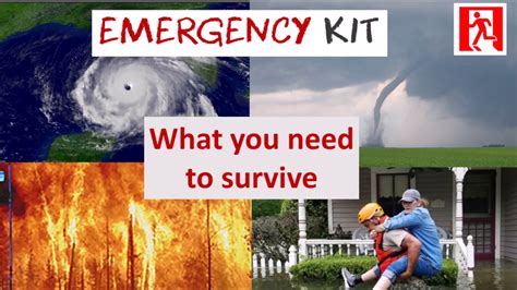 Build An Emergency Kit What You Need To Survive Or Evacuate Natural Disasters Youtube