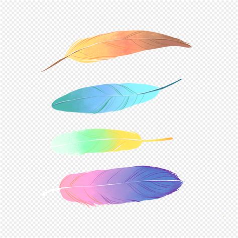 Plumas De Varios Colores Png Im Genes Gratis Lovepik