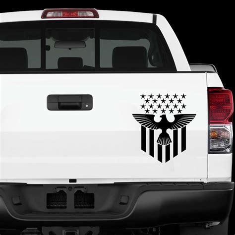 Stunning American Eagle Crest Vinyl Sticker Decal 2 Sizes American Czar