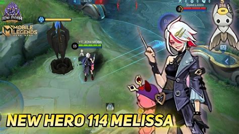 NEW HERO 114 MELISSA LEAKED SKILLS BOCORAN SKILLS GAMEPLAY MOBILE