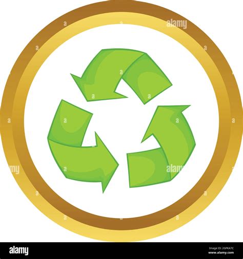 Recycling Vector Icon Stock Vector Image Art Alamy