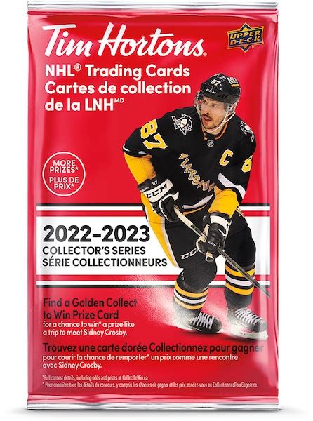 Upper Deck Tim Hortons Hockey Checklist Set Info Date