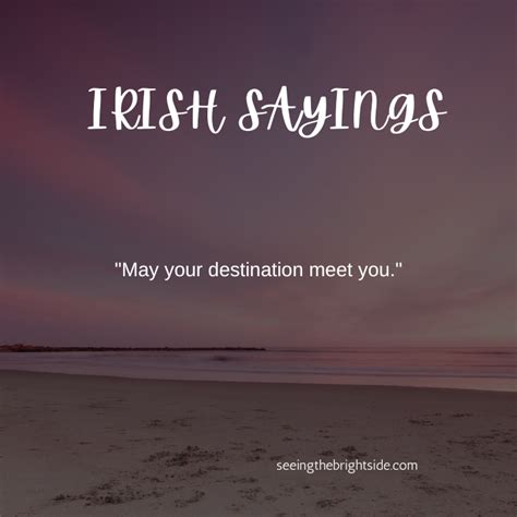 Beautiful Irish Quotes and Sayings. - Seeing the bright side