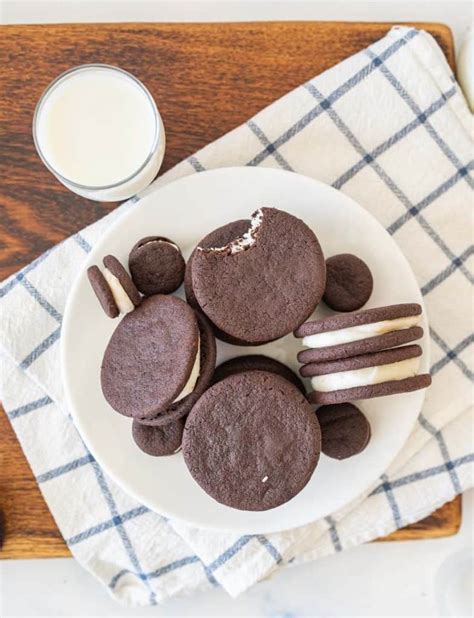 Homemade Oreo Cookies How To Make Oreo Cookies Easy Recipe