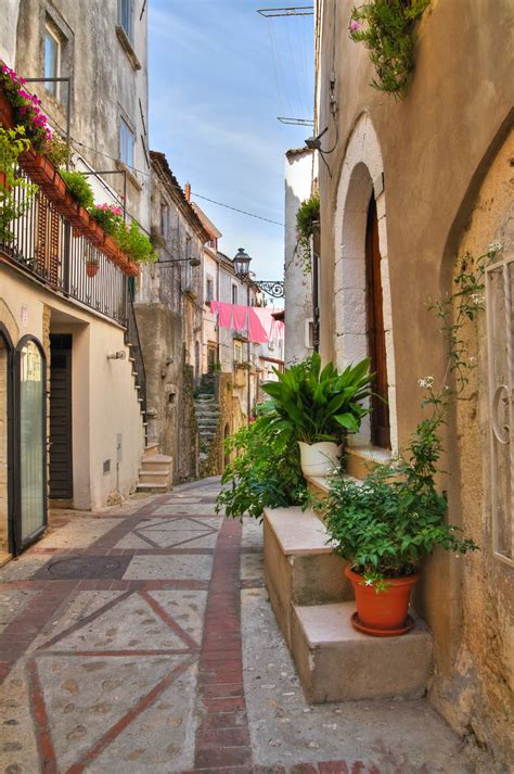 The Italian Village Of Vico Del Gargano Foggia In Apulia Italy E Borghi