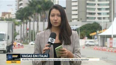 Bom Dia Santa Catarina Mutirão em Itajaí traz oportunidades para