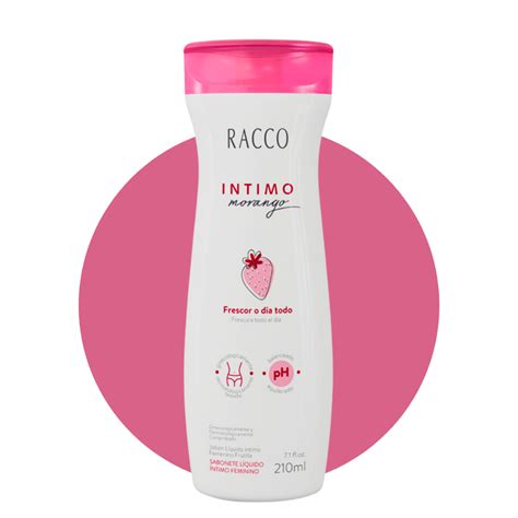 Sabonete Intimo Feminino Morango Racco Ml Liquido Ntimo Higiene