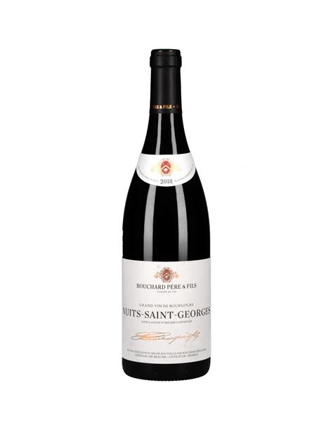 Nuits Saint Georges 2018 Bouchard Père Et Fils Rouge Couleurs Vins Xo Vin