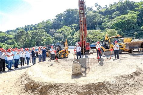 Colocan Primera Piedra De La Planta Potabilizadora Del Lago De Ilopango