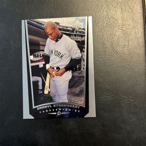 Cnt Upper Deck Darryl Strawberry New York Yankees Ebay