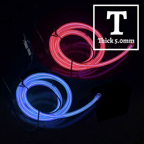 Extreme Glow 3 Foot Thick El Wire Kit