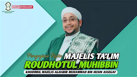 Live Majelis Rutinan Malam Ahad Kajian Rutin Kitab Nashoihuddiniah