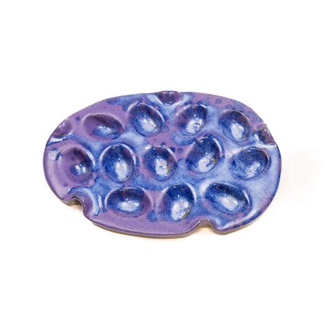 Egg Tray Iris Sarah Sunshine Pottery