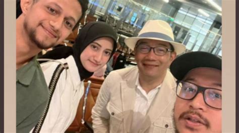 Tak Etis Selebgram Ini Selfie Sama Ridwan Kamil Saat Kondisi Berduka