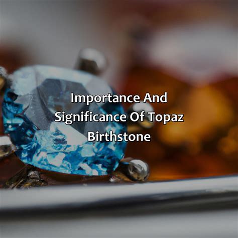 What Color Is Topaz Birthstone - colorscombo.com