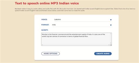 Top India Accent Voice Text To Speech Generators