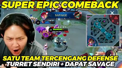 Ini Baru Namanya Super Epic Comeback Deff Sendiri Dapat Savage