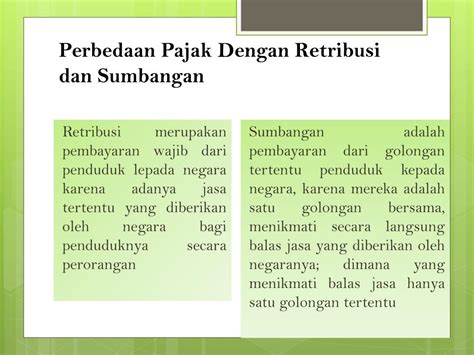 Perbedaan Pajak Retribusi Dan Sumbangan Homecare