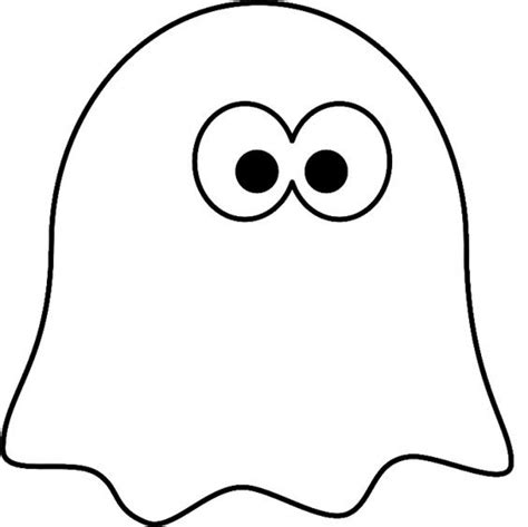 Ghost Printable Coloring Pages