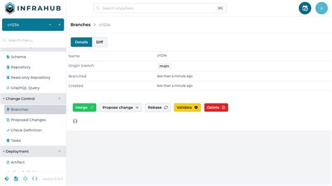 Branches And Version Control Infrahub Documentation