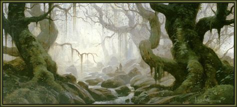 The Art of the Lord of the Rings Trilogy - Fangorn Forest ...