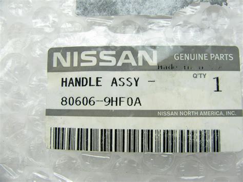 New Exterior Front Right Door Handle Oem For Nissan Altima