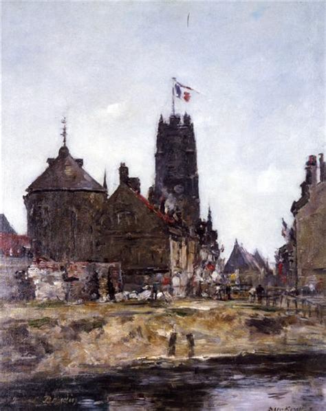 Dunkirk Festival Day Eugene Boudin Wikiart Org