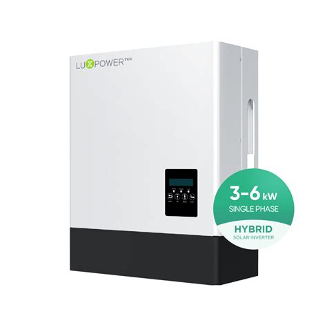 Inverseur Solaire Hybride Lux Power Kva V Kw Kw Kva