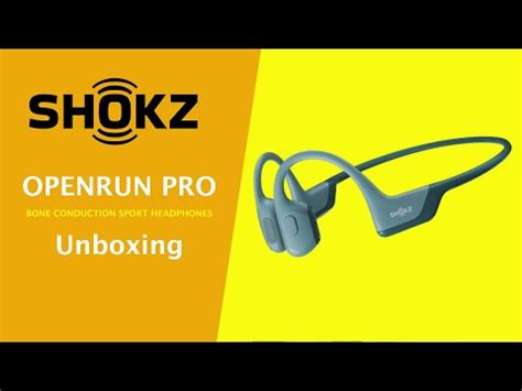 Shokz Openrun Pro Unboxing YouTube