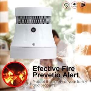 Aubess Tuya Zigbee Smart Smoke Detector Sensor Alarm Fire Smoke