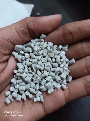 Milky Plastic Pp White Granules For General Plastics Packaging Size