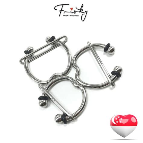 Desire S Halo Stainless Steel Penis Cock Ring Stay Hard Sex Toy For Men Shopee