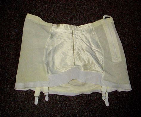 Vintage New Crown Ette Firm Control Open Bottom Girdle W Side Etsy