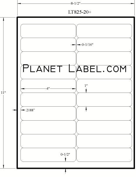 Avery Labels 8161 Template | williamson-ga.us