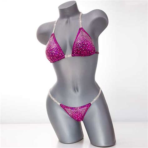 Fuchsia Avatar Hologram Competition Bikini