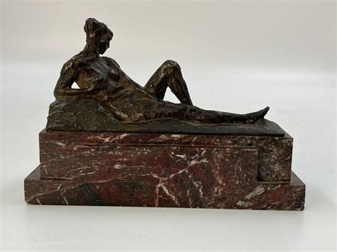Philippe Wolfers Female Nude Reclining Mutualart