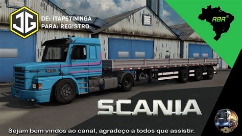 Ets Mapa Rbr Primeira Viagem Scania H G Go Pro Ep