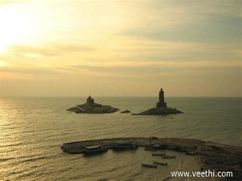 Pleasant view of Kanyakumari beach | Veethi