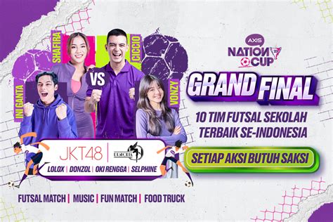 Grand Final AXIS Nation Cup Futsal 2023 Berjalan Meriah Vidio