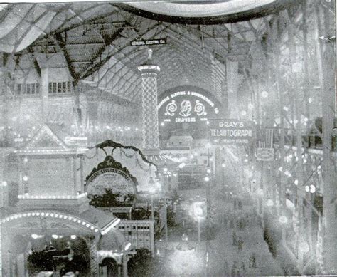 The Electricity Building At The Worlds Fair Columbian Exposition