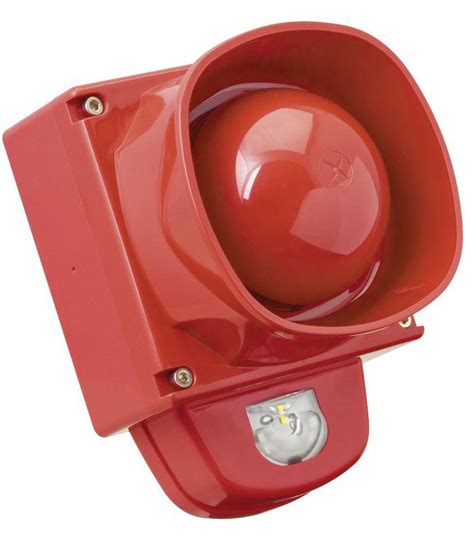 Apollo Fire Detectors Cat W Ip66 Open Area Sounder Vad 75m Red Body