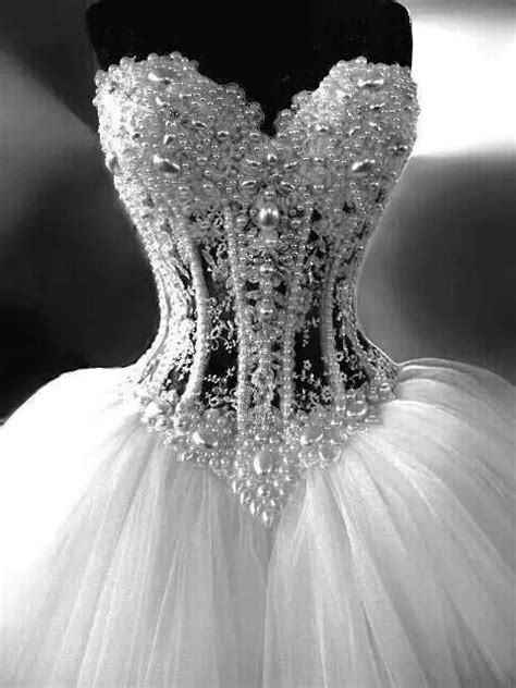 Gorgeous Ball Gown Sweetheart See Through Tulle Pearl Beaded Corset