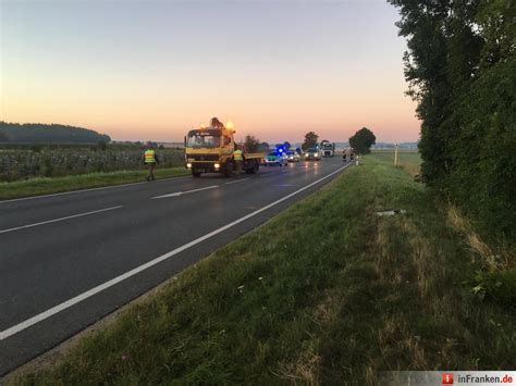 Bilder von Tödlicher Verkehrsunfall auf der B2 bei Schwabach