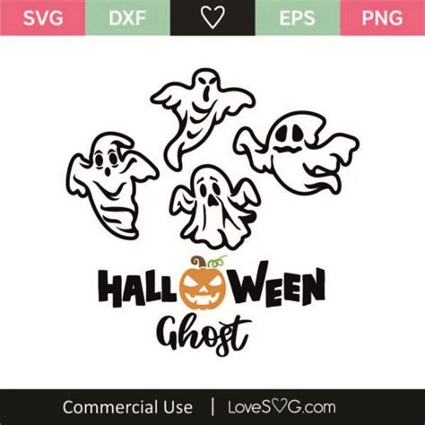 Halloween Ghost SVG Cut File SVG - LoveSVG