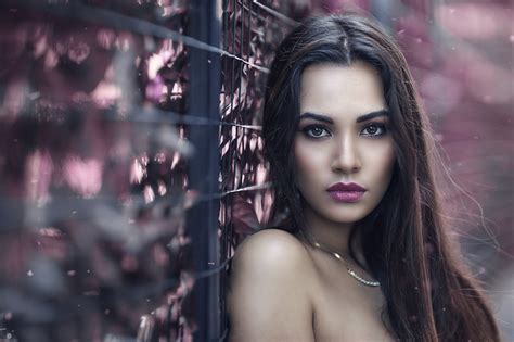 Fondos De Pantalla Mujeres Al Aire Libre Mujer Modelo Profundidad