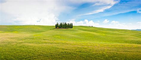 Tuscany Landscape Stock Photo Image Of Orcia Vivid 74554428