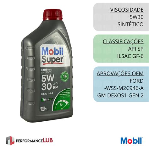 Óleo Para Motor De Carro MOBIL SUPER 5W 30