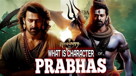 Prabhas Transforms Into Lord Shiva Kannappa First Look Revealed